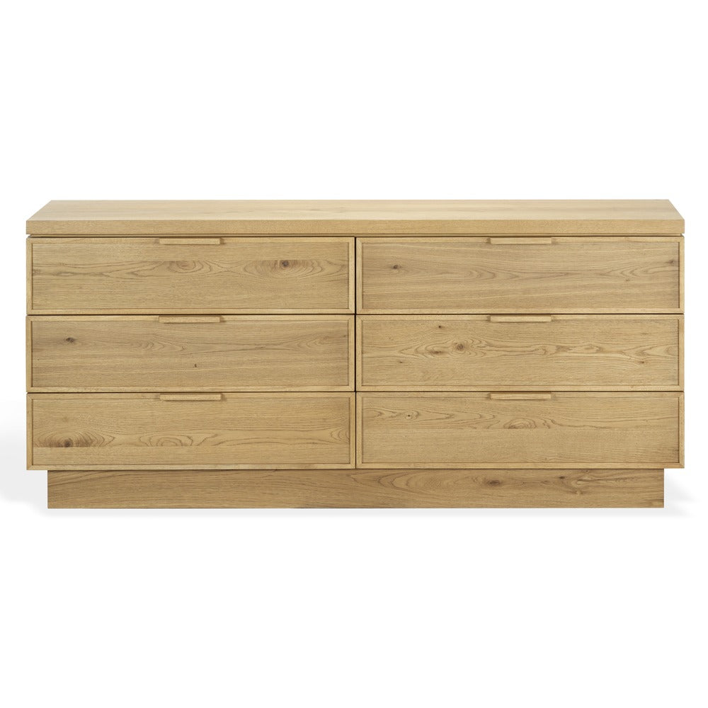 Safavieh - Alysandria Wood Top 6 Drawer Dresser / Brown Oak - SFV2256B view 1