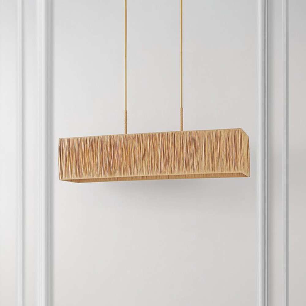 Safavieh - Amangiri 5 Lt 39.75in Pendant - Natural - Gold - PND4188A veiw 1