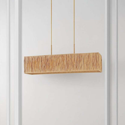 Safavieh - Amangiri 5 Lt 39.75in Pendant - Natural - Gold - PND4188A veiw 1