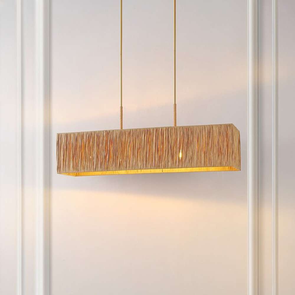Safavieh - Amangiri 5 Lt 39.75in Pendant - Natural - Gold - PND4188A veiw 2