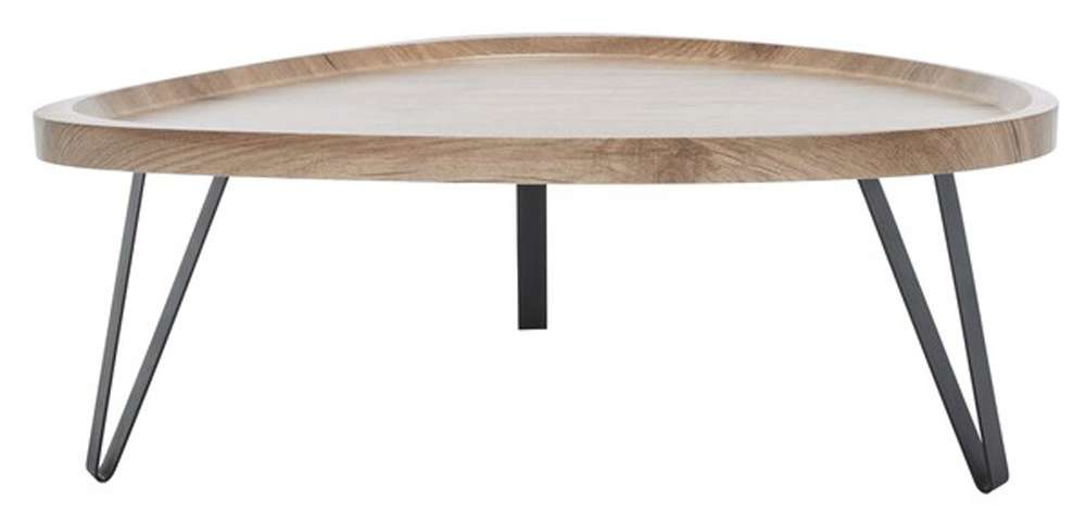 Safavieh - Amira Coffee Table - Oak - Black - COF4214A veiw 4