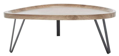 Safavieh - Amira Coffee Table - Oak - Black - COF4214A veiw 4