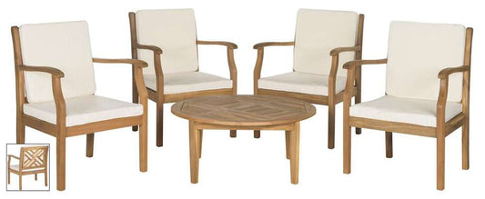 Safavieh - Anaheim Coffee Set - Natural - Beige - PAT6718A veiw 1