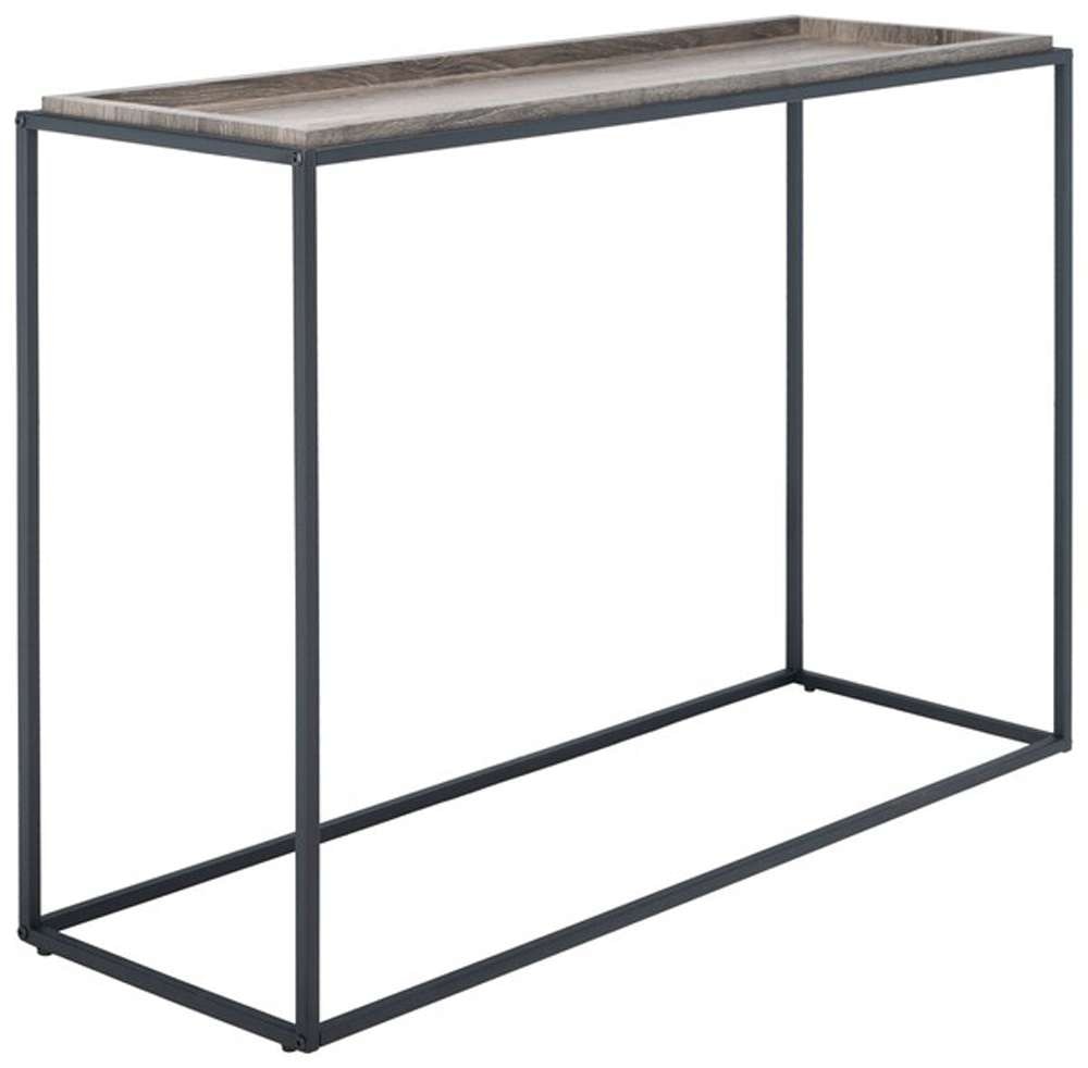 Safavieh - Andey Console Table - Brown - Black - CNS2001A veiw 4