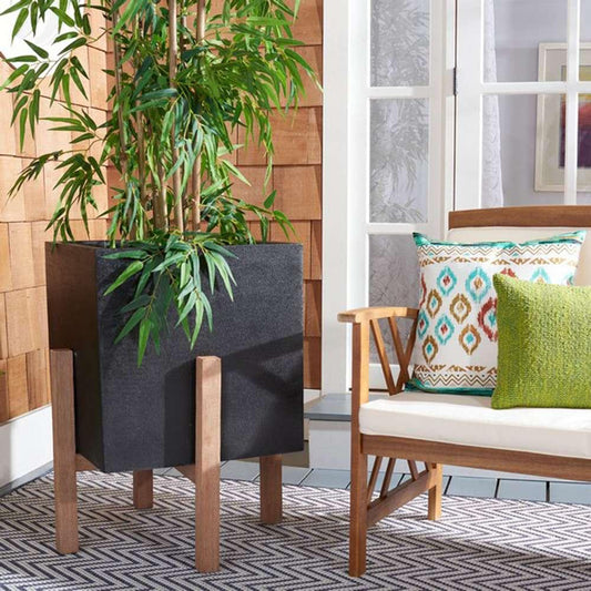 Safavieh - Anston Planter - Black - PAT1513A veiw 2