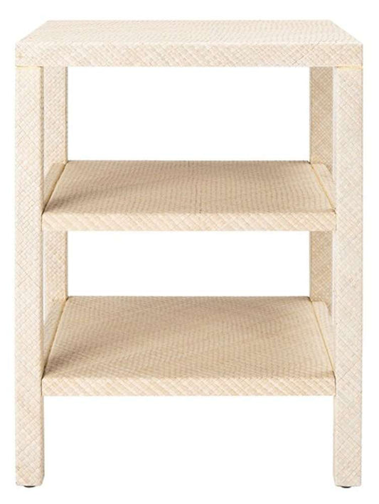 Safavieh - Apis Raffia 2 Shlf Accent Table - Light Natural - ACC6603A view 1