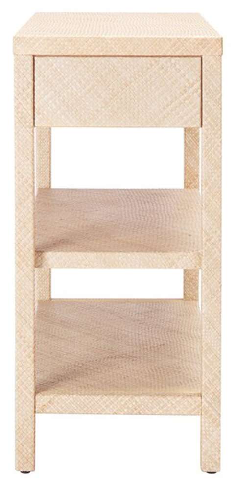 Safavieh - Apis Raffia Console Table - Light Natural - Gold - CNS6603A veiw 3