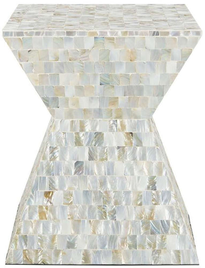 Safavieh - Aquamarine Sq Mosaic Stool - Multi - Blue - TRB1006A veiw 1