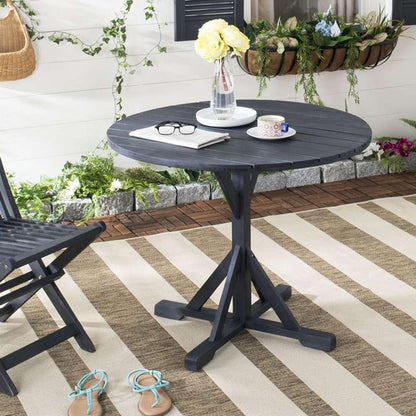 Safavieh - Arcata Round Table - Dark Slate Gray - PAT6735K veiw 2
