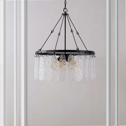 Safavieh - Aremythia 6Lt 25in Chandelier - Black - Clear - CHA4057A veiw 1