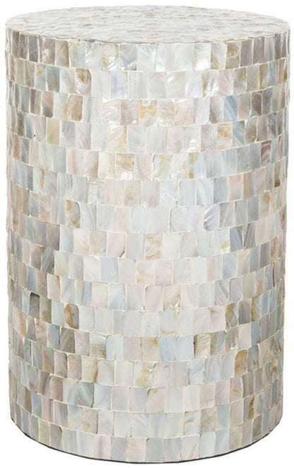 Safavieh - Ariel Sq Mosaic Round Stool - Multi - Blue - TRB1004A veiw 1