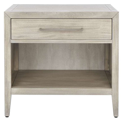 Safavieh - Couture - Ariella 1 Drawer Wd Nightstand - Light Grey - SFV7702C veiw 1