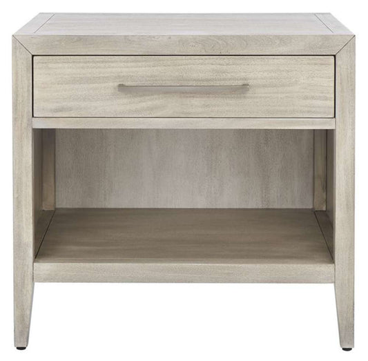 Safavieh - Couture - Ariella 1 Drawer Wd Nightstand - Light Grey - SFV7702C veiw 1