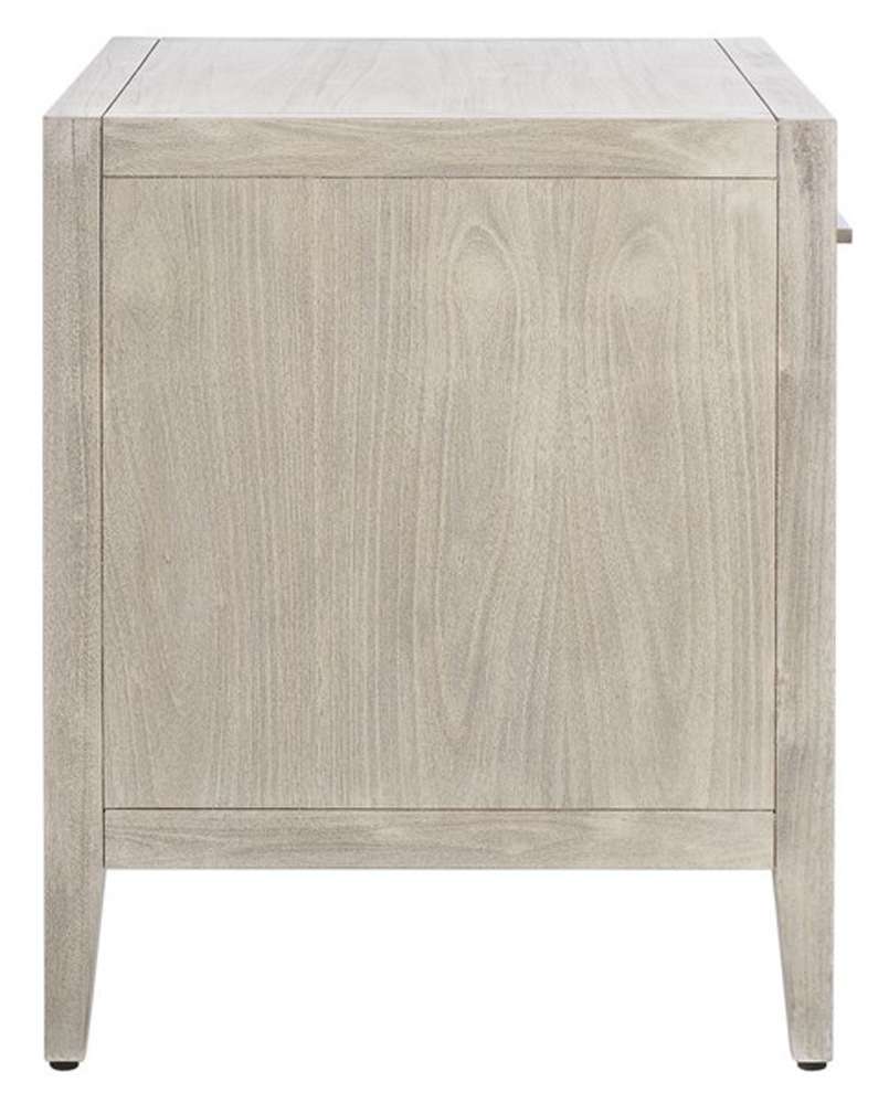 Safavieh - Couture - Ariella 1 Drawer Wd Nightstand - Light Grey - SFV7702C veiw 5