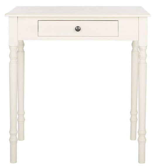 Safavieh - Arina 1 Drawer Desk - Distrssed White - DSK5710A view 1