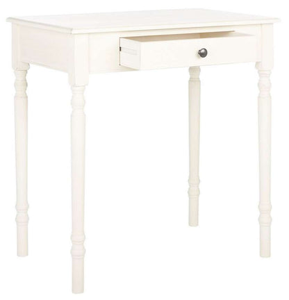 Safavieh - Arina 1 Drawer Desk - Distrssed White - DSK5710A view 4