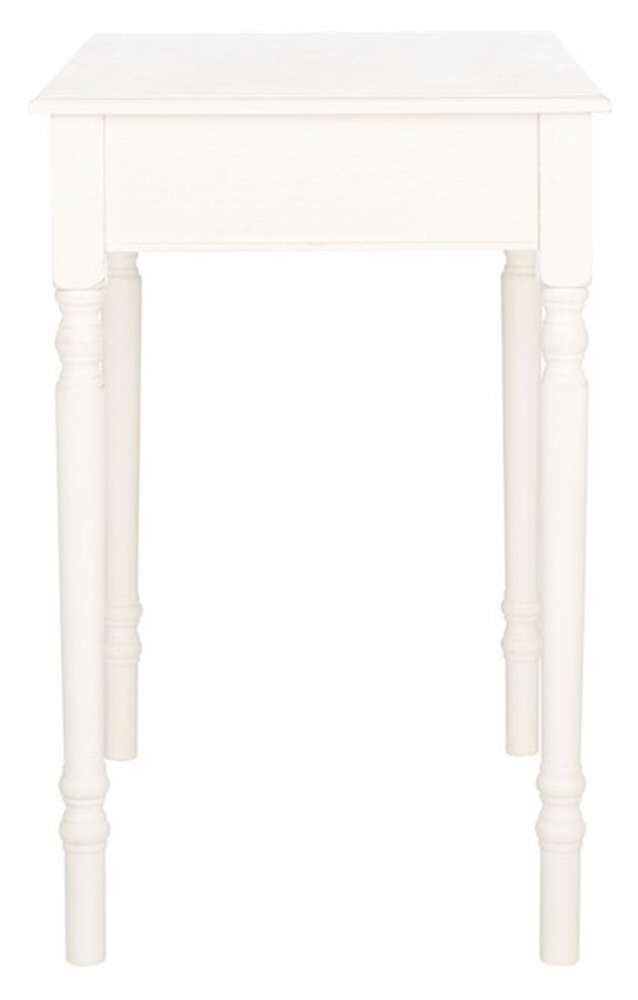 Safavieh - Arina 1 Drawer Desk - Distrssed White - DSK5710A view 5