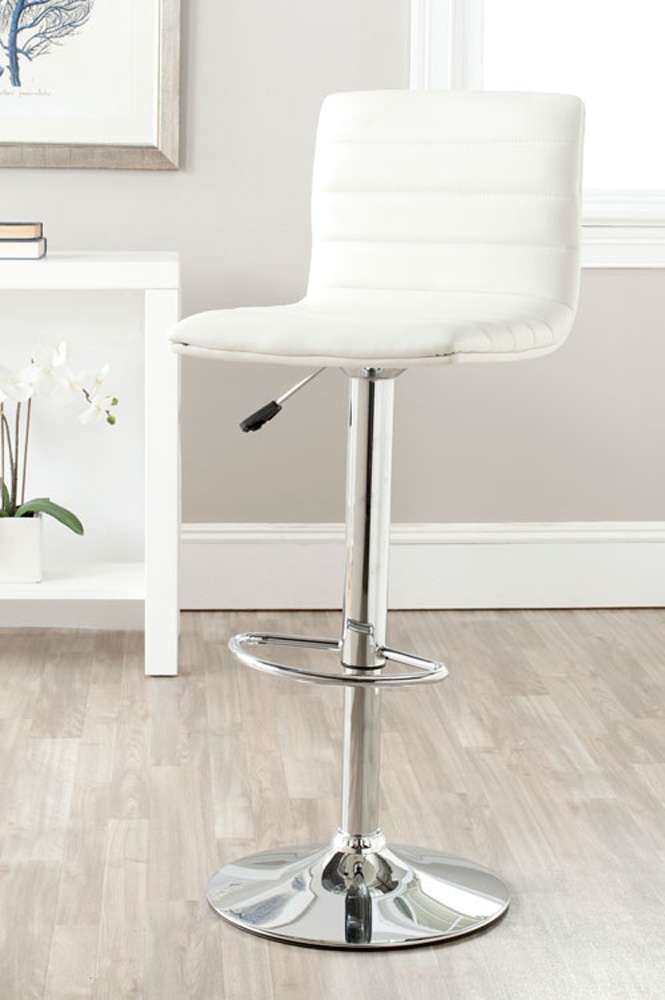 Safavieh - Arissa Barstool - White - FOX7519A veiw 2