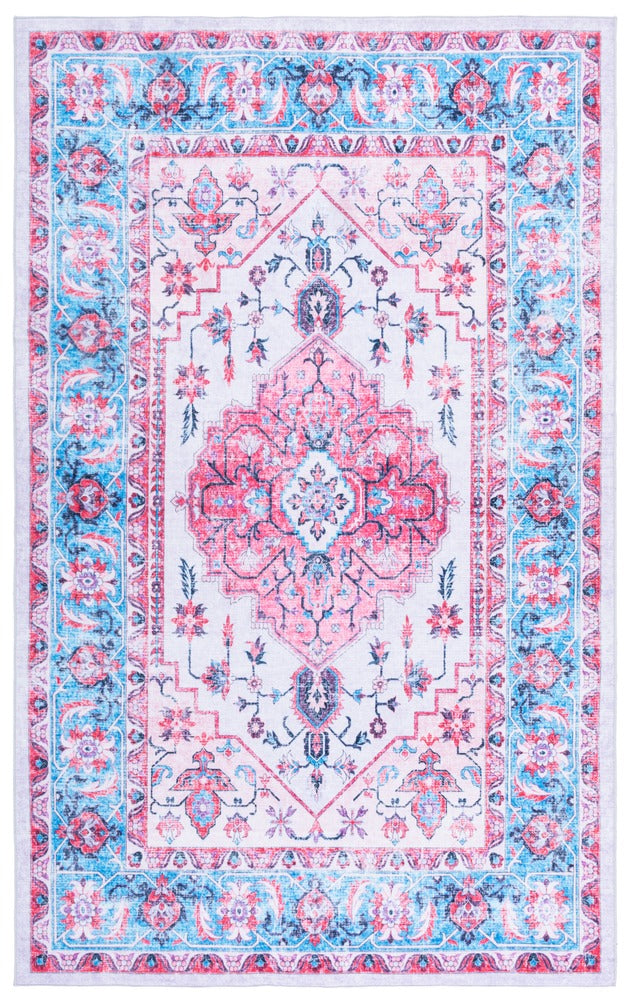 Safavieh - Arizona 314A Ivory / Light Blue - 5" X 7" - ARZ314A-57 view 1