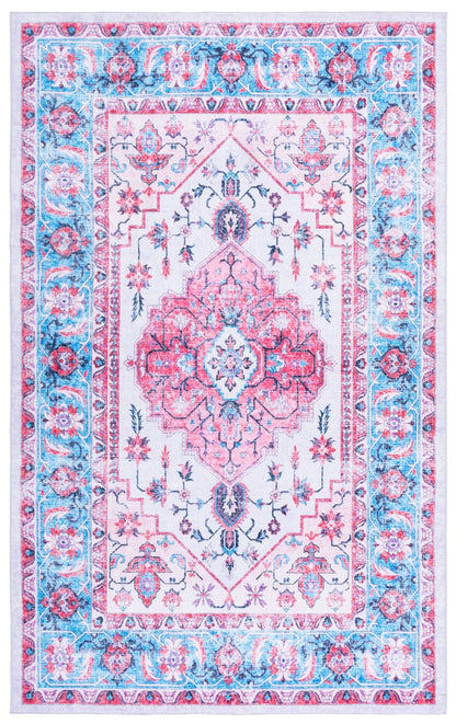 Safavieh - Arizona 314A Ivory / Light Blue - 5" X 7" - ARZ314A-57 view 1