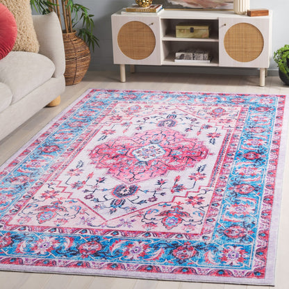 Safavieh - Arizona 314A Ivory / Light Blue - 5" X 7" - ARZ314A-57 view 2