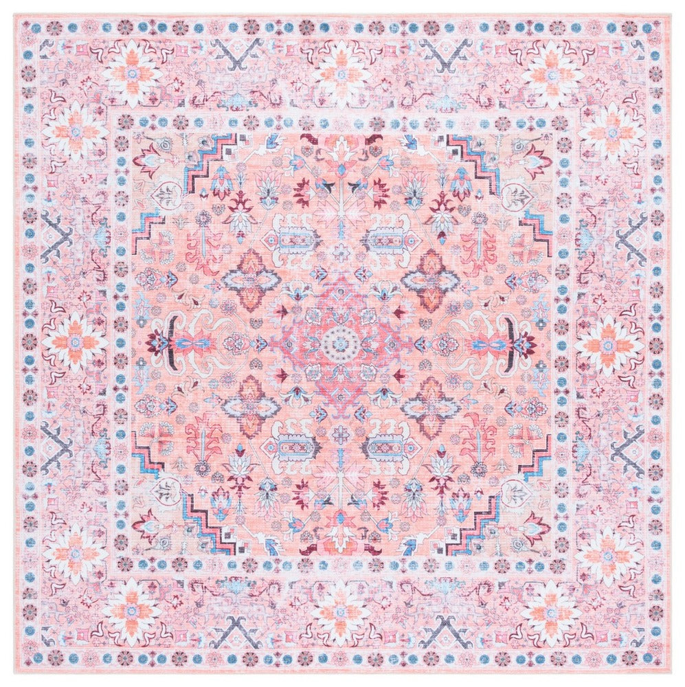 Safavieh - Arizona 315B Beige / Pink - 4" X 4" - ARZ315B-4SQ view 1
