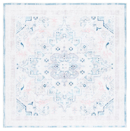 Safavieh - Arizona 324A Ivory Aqua - 8" X 8" - ARZ324A-8SQ view 1