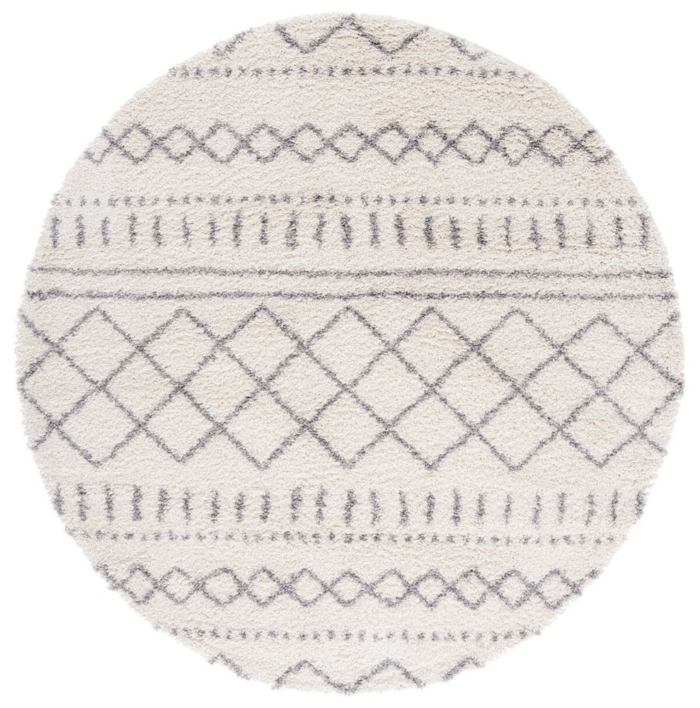 Safavieh - Arizona Shag 741F Ivory Grey - 10" X 10" - ASG741F-10R view 1