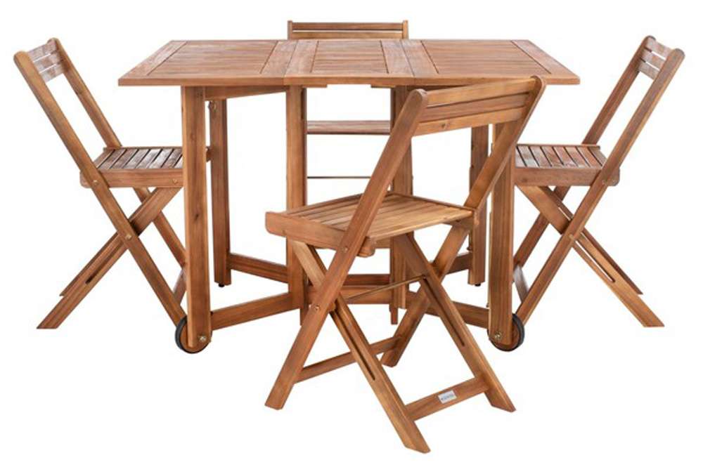 Safavieh - Arvin Table/Chair Set - Natural - PAT7001A veiw 1