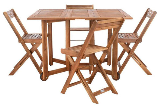Safavieh - Arvin Table/Chair Set - Natural - PAT7001A veiw 1