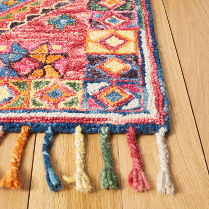 Safavieh - Aspen 111Q Red Blue - 3" X 3" - APN111Q-3SQ view 2