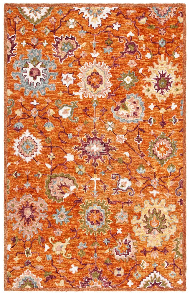 Safavieh - Aspen 148P Rust Green - 9" X 12" - APN148P-9 view 1