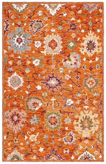 Safavieh - Aspen 148P Rust Green - 9" X 12" - APN148P-9 view 1