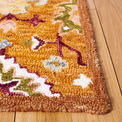 Safavieh - Aspen 148P Rust Green - 9" X 12" - APN148P-9 view 3