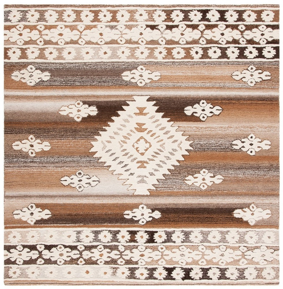 Safavieh - Aspen 550A Ivory Lt Brown - 3" X 3" - APN550A-3SQ view 1