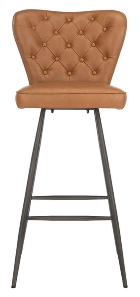 Safavieh - Aster Bar Stool - Camel  (Set of 2) - FOX1703B-SET2 veiw 1
