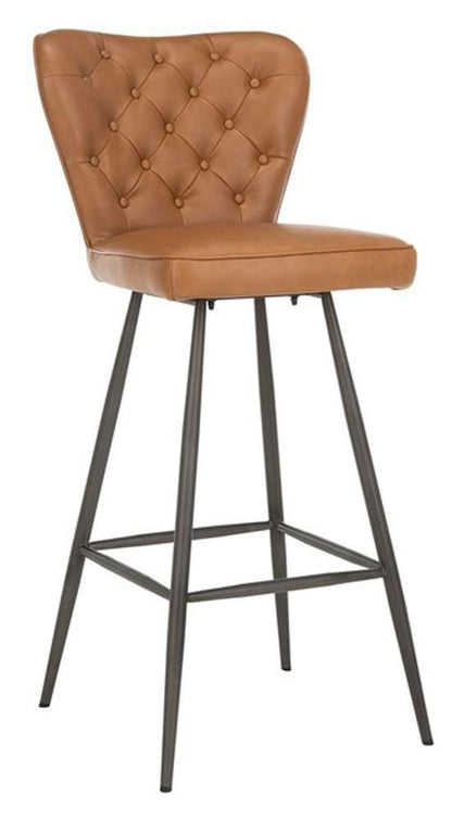 Safavieh - Aster Bar Stool - Camel  (Set of 2) - FOX1703B-SET2 veiw 3