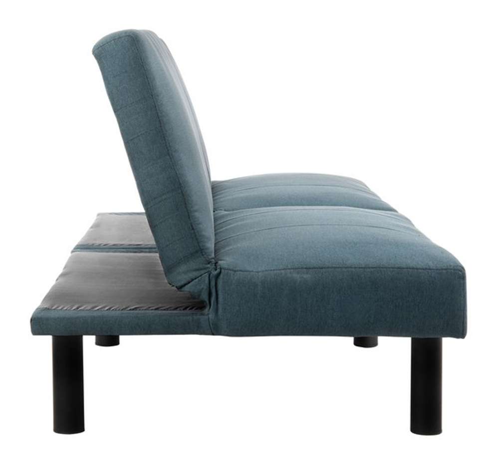 Safavieh - Astoria Foldable Futon Sofa Bed - Navy - Black - LVS2003A veiw 4