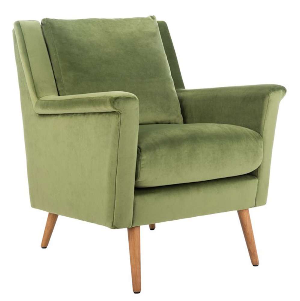 Safavieh - Astrid Mid Century Arm Chair - Olive - Natural - ACH4507B veiw 3