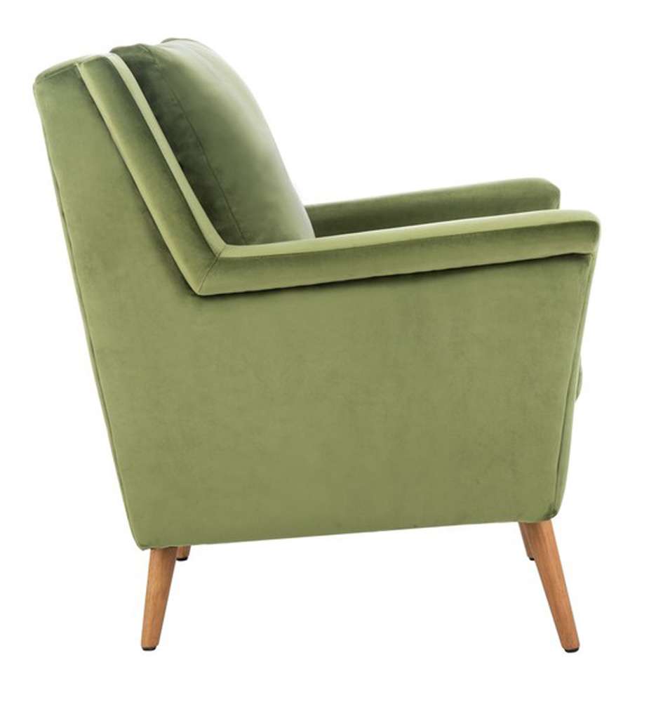 Safavieh - Astrid Mid Century Arm Chair - Olive - Natural - ACH4507B veiw 4