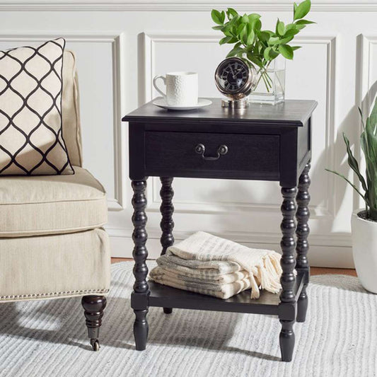 Safavieh - Athena Accent Table - Black - ACC5703B veiw 2