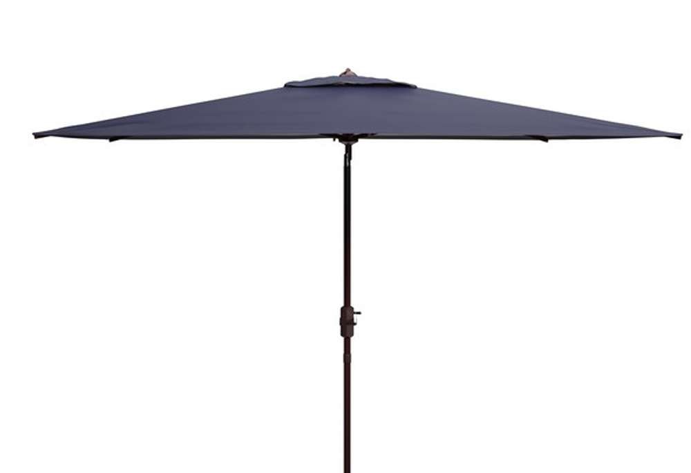 Safavieh - Athens 6.5X10 Rect Umbrella - Navy - White - PAT8307A veiw 1
