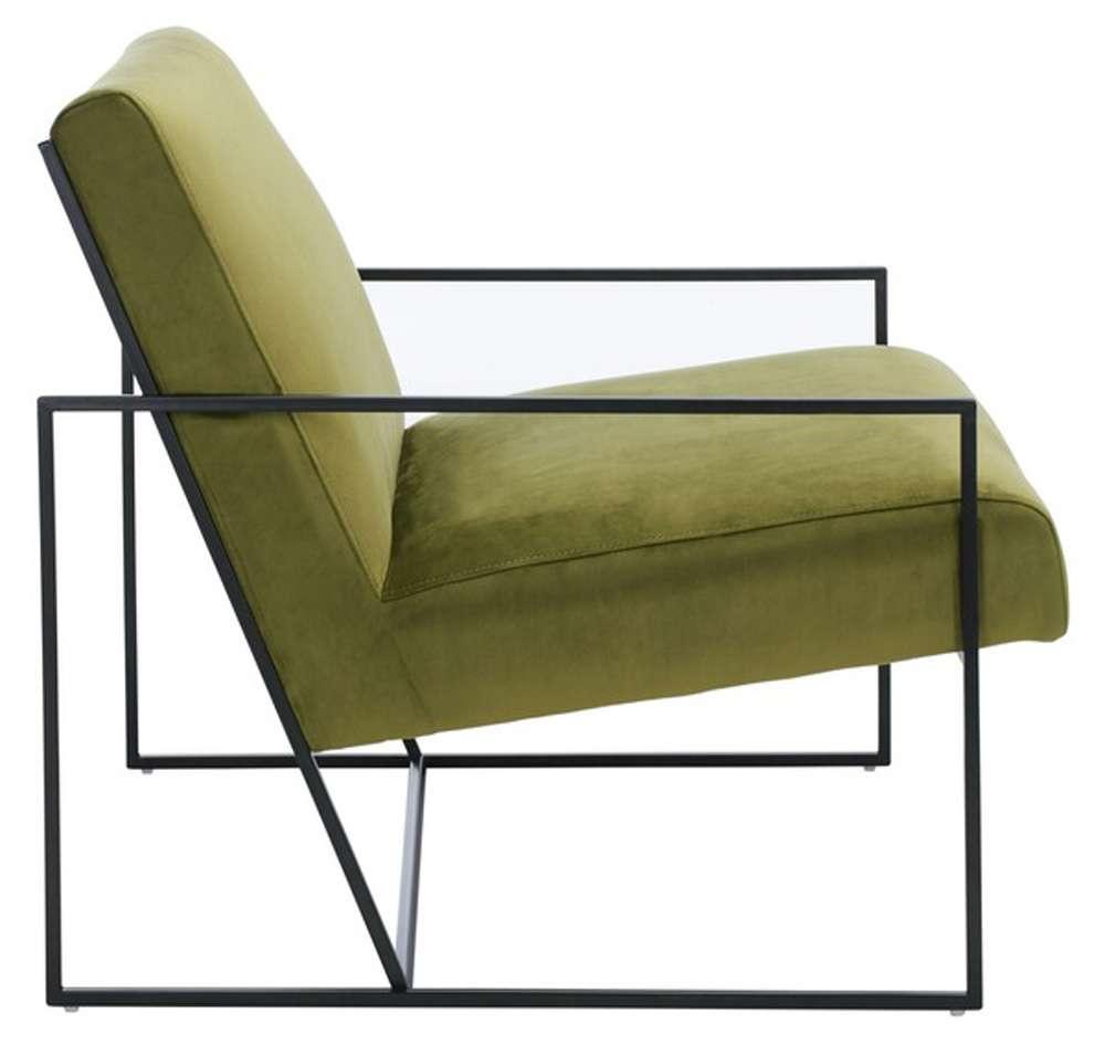 Safavieh - Atheris Arm Chair - Green - Black - ACH5200B veiw 4