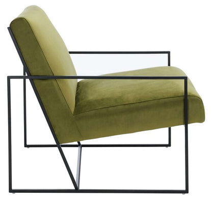 Safavieh - Atheris Arm Chair - Green - Black - ACH5200B veiw 4