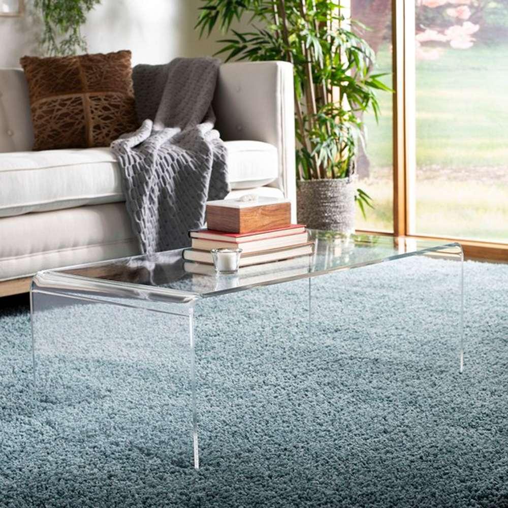Safavieh - Atka Acrylic Coffee Table - Clear - FOX6015A veiw 2