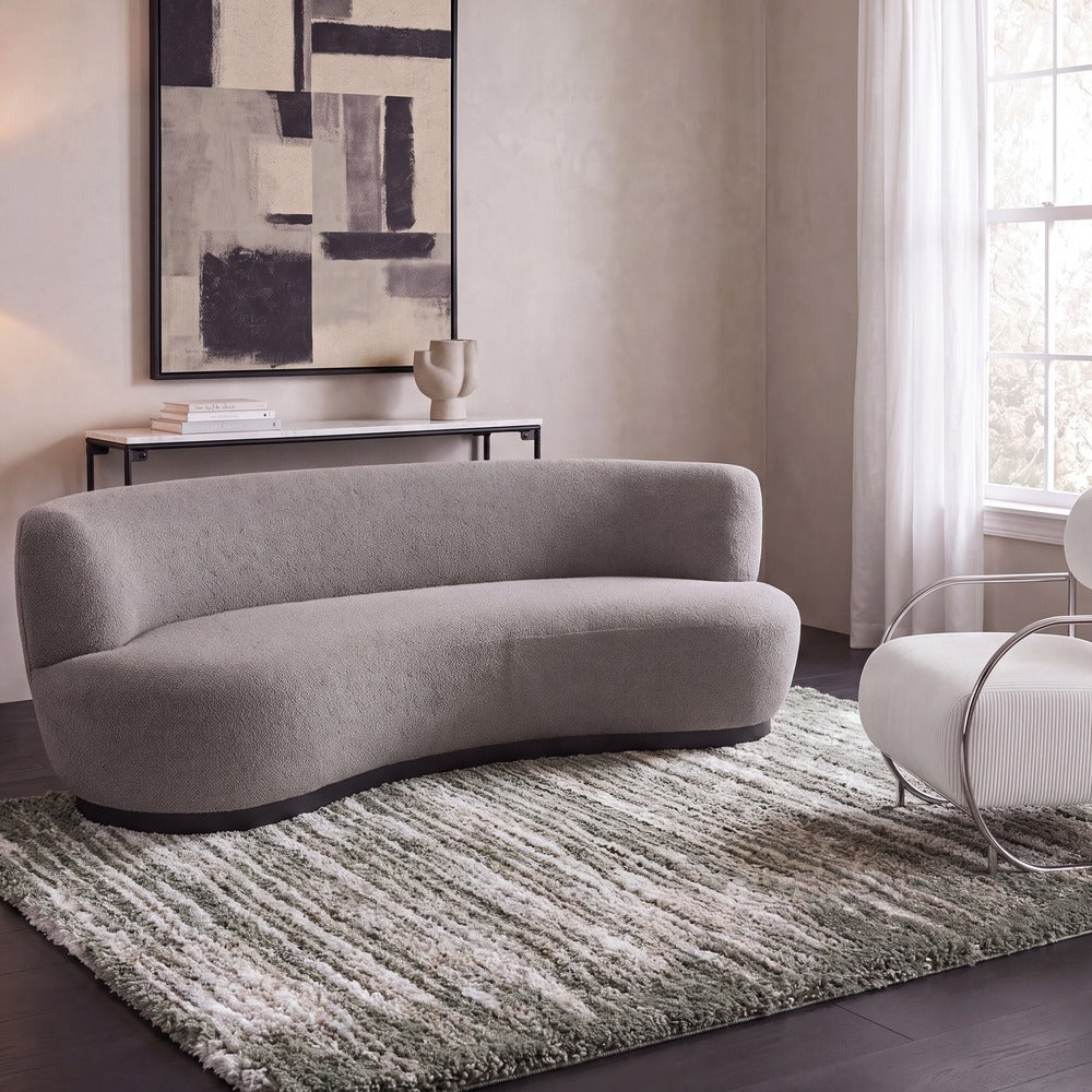 Safavieh - Atlantis Shag 104Y Green / Ivory - 9" X 12" - ATS104Y-9 view 2