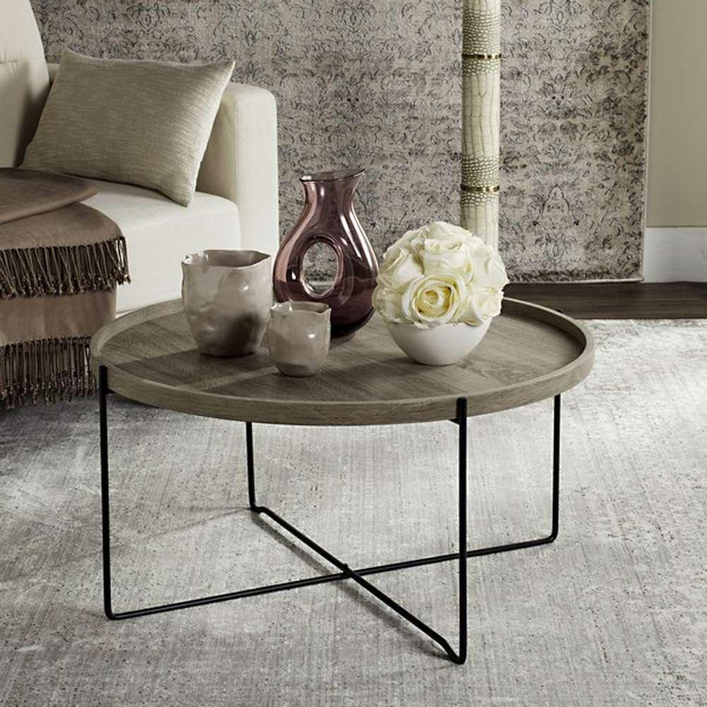 Safavieh - Auden Accent Table - Light Grey - FOX4254A view 2