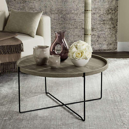 Safavieh - Auden Accent Table - Light Grey - FOX4254A veiw 2