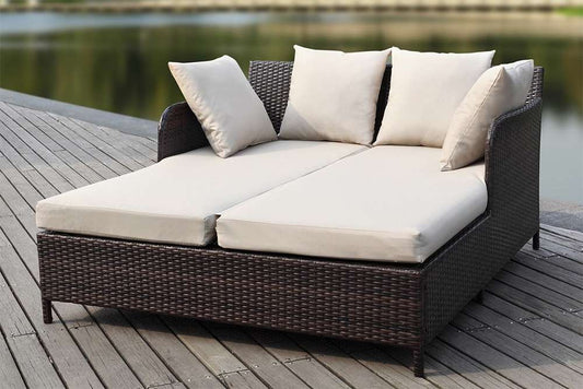 Safavieh - August Daybed - Brown - Sand - PAT2500B veiw 1