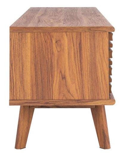 Safavieh - Aurelio 1 Shelf Media Stand - Walnut - MED9600A veiw 3